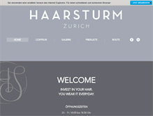 Tablet Screenshot of haarsturm.ch